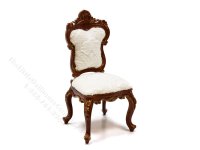 Miniature Rococo Chair for Dollhouses (image for) Miniature Rococo Chair for Dollhouses