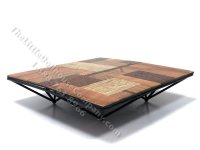 Miniature Large Square M.U.T.T. Coffee Table w/ Black Base by PRD Miniatures (image for) Miniature Large Square M.U.T.T. Coffee Table w/ Black Base by PRD Miniatures