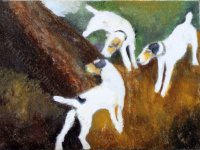 "On the Alert" Replica Painting by Larry Morganti (image for) "On the Alert" Replica Painting by Larry Morganti