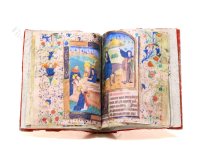 Vintage Miniature Medieval Illuminated Manuscript for Dollhouses (image for) Vintage Miniature Medieval Illuminated Manuscript for Dollhouses