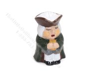 Miniature Toby Jug for Dollhouses - Dark Green (image for) Miniature Toby Jug for Dollhouses - Dark Green