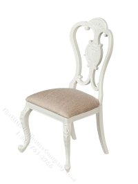 American Victorian 1840 - Side chair - White (image for) American Victorian 1840 - Side chair - White