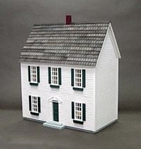 Real Good Toys H72, 1/2" Colonial Dollhouse Kit (image for) Real Good Toys H72, 1/2" Colonial Dollhouse Kit