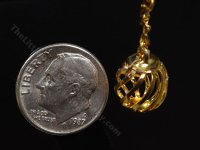 1:48 Scale Miniature 3V Spiral Pendant Ceiling Light for Dollhouses (image for) 1:48 Scale Miniature 3V Spiral Pendant Ceiling Light for Dollhouses