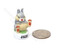 Miniature Collectible Disney "Thumper" Fève Figurine for Dollhouses (image for) Miniature Collectible Disney "Thumper" Fève Figurine for Dollhouses