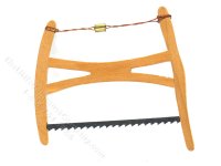 Handmade Miniature Two-Handed Carpenter's Saw (image for) Handmade Miniature Two-Handed Carpenter's Saw