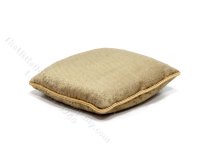 Miniature Dark Gold Pillow for Dollhouses (image for) Miniature Dark Gold Pillow for Dollhouses