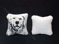Miniature Pair of Dog Pillows (image for) Miniature Pair of Dog Pillows