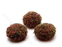 Miniature 1 inch Deep Pink Mound Bush (3 pack) for Dollhouses (image for) Miniature 1 inch Deep Pink Mound Bush (3 pack) for Dollhouses