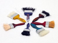 Miniature Wood Paint Brush by Jane Woodham of Truly Scrumptious (image for) Miniature Wood Paint Brush by Jane Woodham of Truly Scrumptious