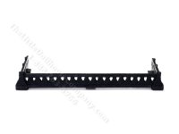 Miniature Decorated Fireplace Fender for Dollhouses - Black (image for) Miniature Decorated Fireplace Fender for Dollhouses - Black