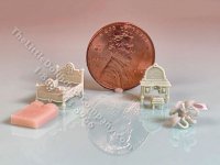 1:144 Scale Master Bedroom B Kit (image for) 1:144 Scale Master Bedroom B Kit