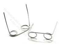 Miniature Silver Eyeglasses for Dollhouses (2pc) (image for) Miniature Silver Eyeglasses for Dollhouses (2pc)