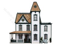 Vintage Assembled Apple Blossom with 2 Storey Addition (image for) Vintage Assembled Apple Blossom with 2 Storey Addition