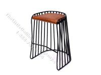 Miniature Black Bride's Veil Stool w/ Leather Seat Pad by PRD Miniatures (image for) Miniature Black Bride's Veil Stool w/ Leather Seat Pad by PRD Miniatures