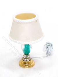 As-Is Miniature Glass Lamp for Dollhouses (image for) As-Is Miniature Glass Lamp for Dollhouses