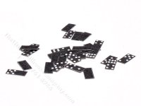 Miniature Dominoes Game for Dollhouses (image for) Miniature Dominoes Game for Dollhouses