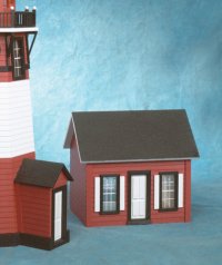 Real Good Toys 9601, 1/2" Scale Keepers Cottage Dollhouse Kit (image for) Real Good Toys 9601, 1/2" Scale Keepers Cottage Dollhouse Kit