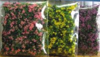 Miniature Mixed Loose Blossoms with Greenery for Dollhouses (image for) Miniature Mixed Loose Blossoms with Greenery for Dollhouses