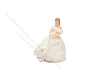Vintage Miniature Handmade "Heather" Figurine (image for) Vintage Miniature Handmade "Heather" Figurine