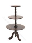 Miniature 3-Tiered Dumb Waiter/What-Not Stand for Dollhouses (image for) Miniature 3-Tiered Dumb Waiter/What-Not Stand for Dollhouses