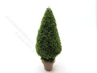 Miniature 4.5 inch Conical Topiary for Dollhouses (image for) Miniature 4.5 inch Conical Topiary for Dollhouses
